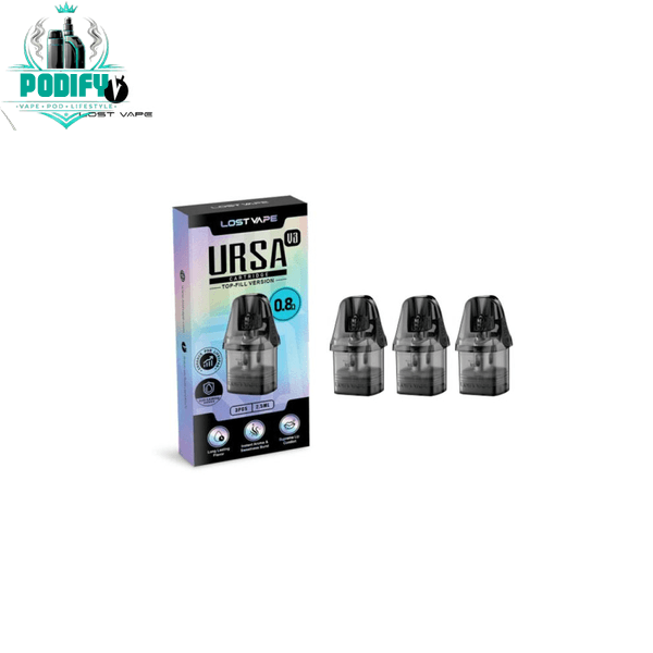 کارتریج اورسا V3 تاپ فیل اهم 0.6 | URSA CARTRIDGE V3 TOP_ FILL