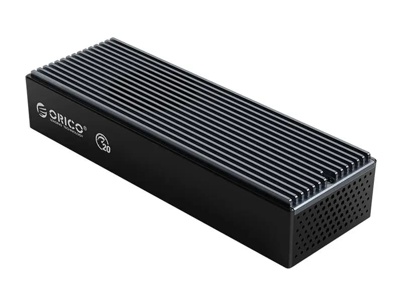 باکس هارد M.2 SSD اوریکو با فن خنک کننده مدل ORICO-M2PVC3-G20-BK-BP — تصویر ۳