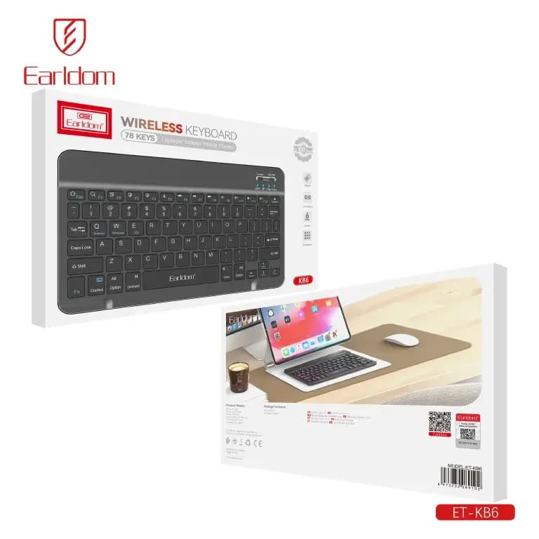 کیبورد وایرلس ارلدام مدل ET-KB6