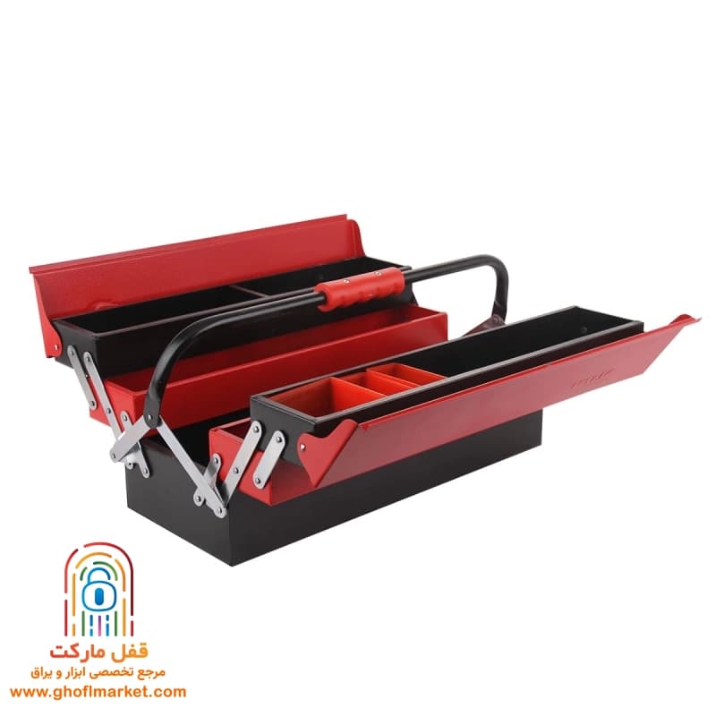 جعبه ابزار فلزی 3 طبقه آروا مدل 4709 — تصویر ۲