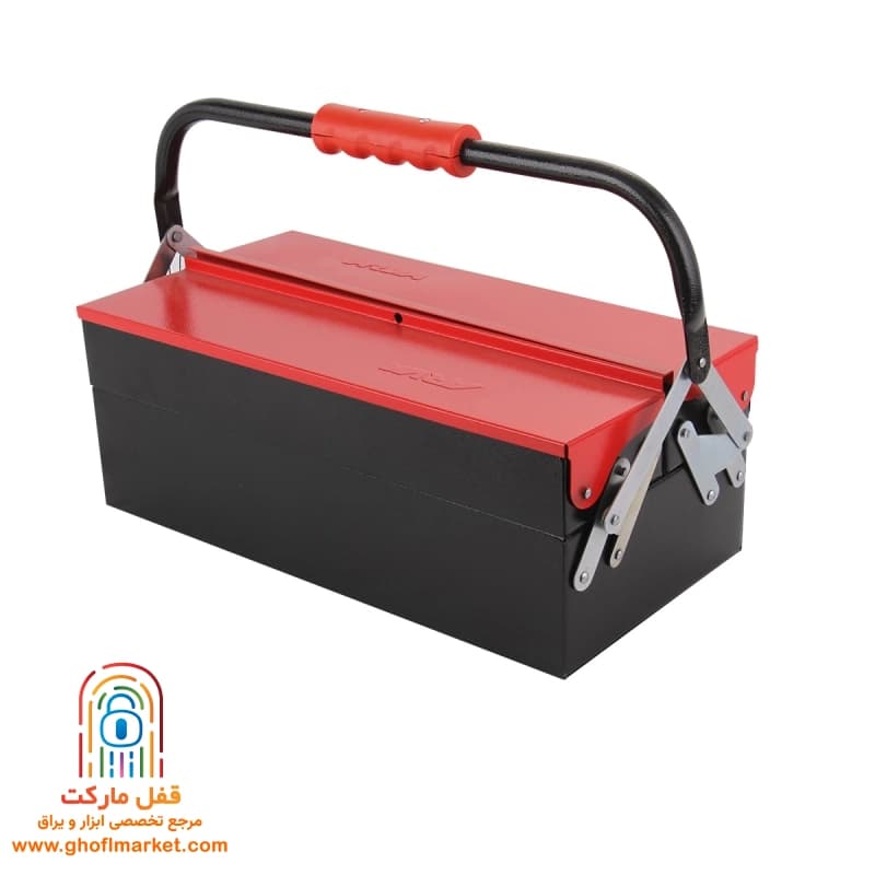 جعبه ابزار فلزی 2 طبقه آروا مدل 4705 — تصویر ۳