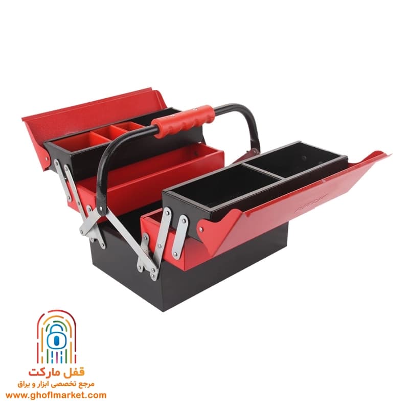 جعبه ابزار فلزی 3 طبقه آروا مدل 4703 — تصویر ۲