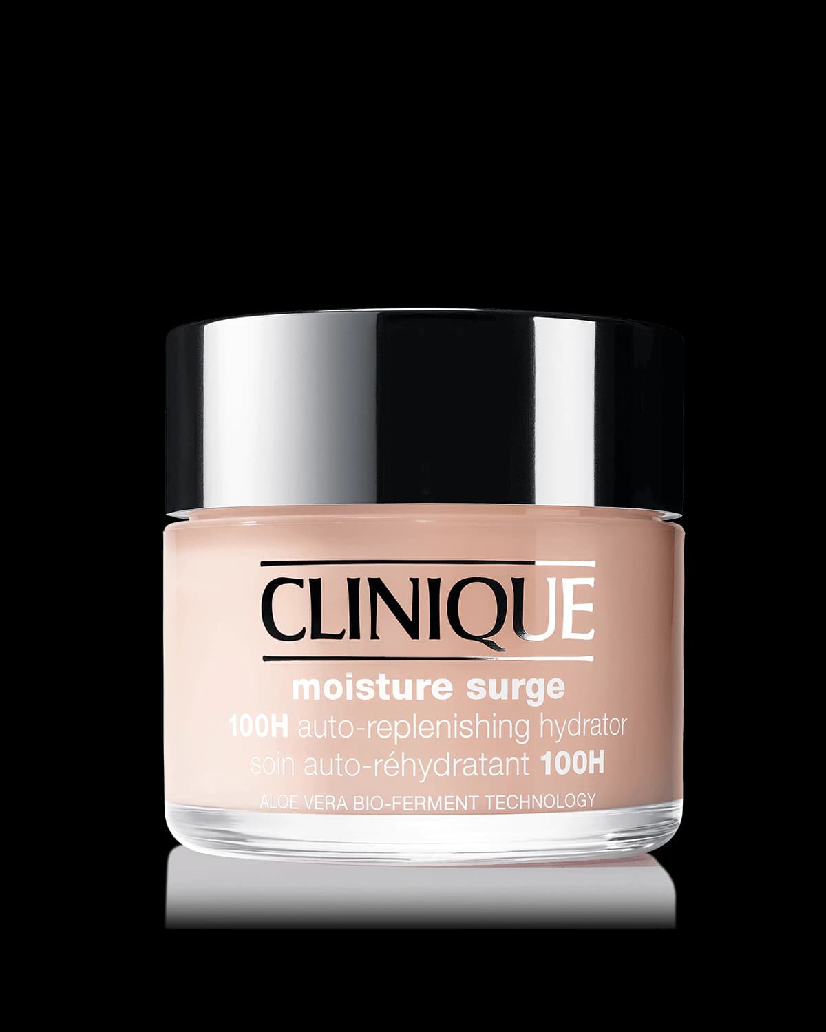 CLINIQUE moisture surge 100H auto-replenishing hydrator soin auto-réhydratant 100H ALOE VERA BIO-FERMENT TECHNOLOGY کرم آبرسان مویسچر 100 ساعته کلینیک 125 میل