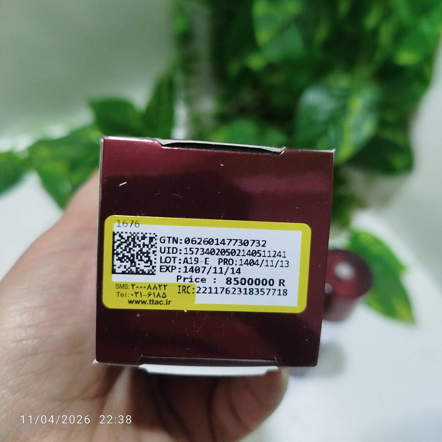 کرم دور چشم قوی آردن — تصویر ۳