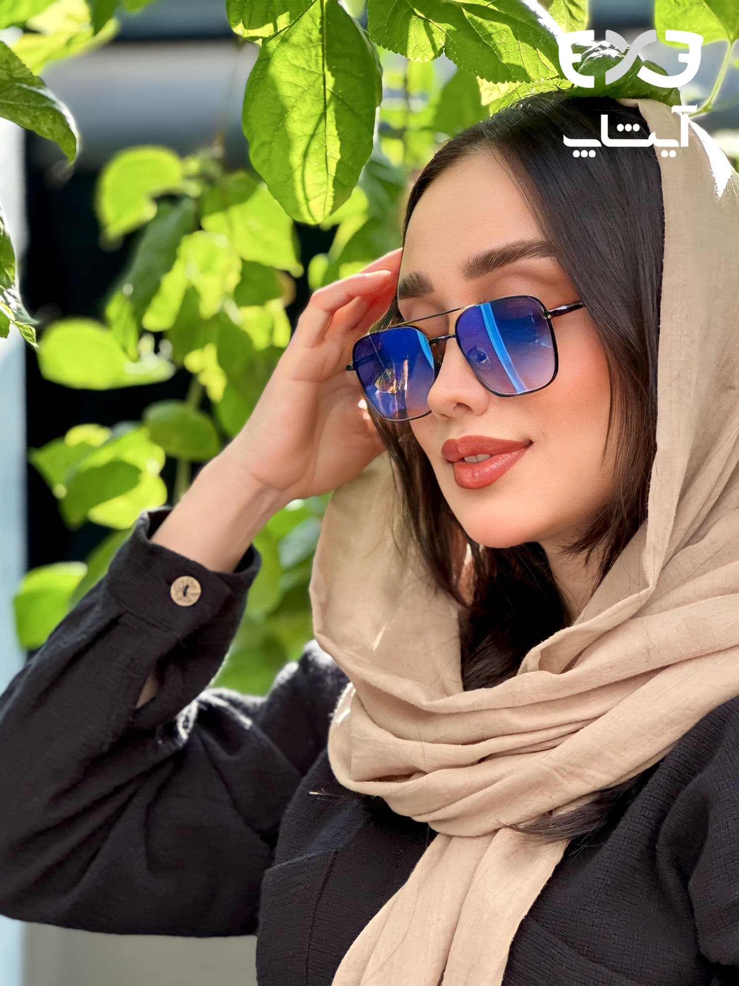 عینک آفتابی دیتیای DITIAI مدل 1032 جیوه ای — تصویر ۲