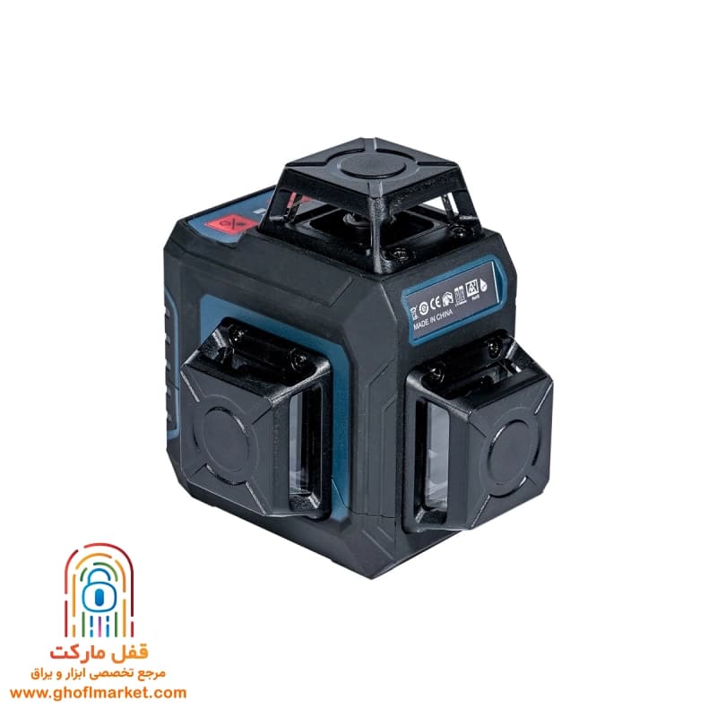 تراز لیزری 3D نور قرمز آروا مدل 4681