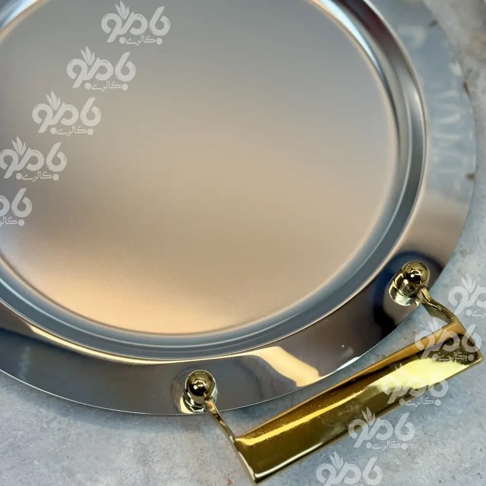 سینی استیل فریکوک 0291 گرد سیلور — تصویر ۳