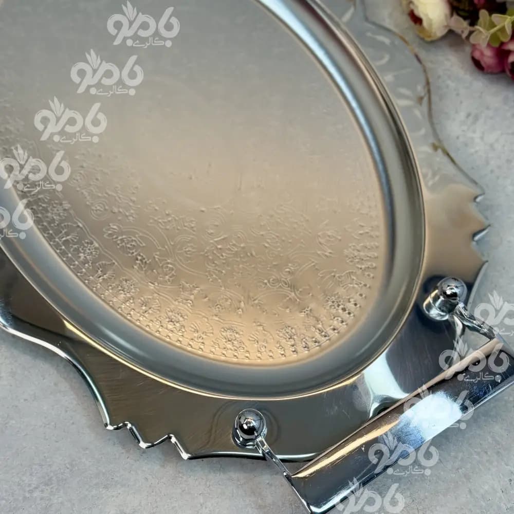 سینی استیل فریکوک بیضی سیلور 0273 — تصویر ۳