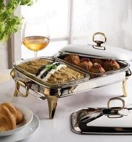 سوفله 2تکه مستطیل روما طلایی ریور کد RM 500G — تصویر ۲