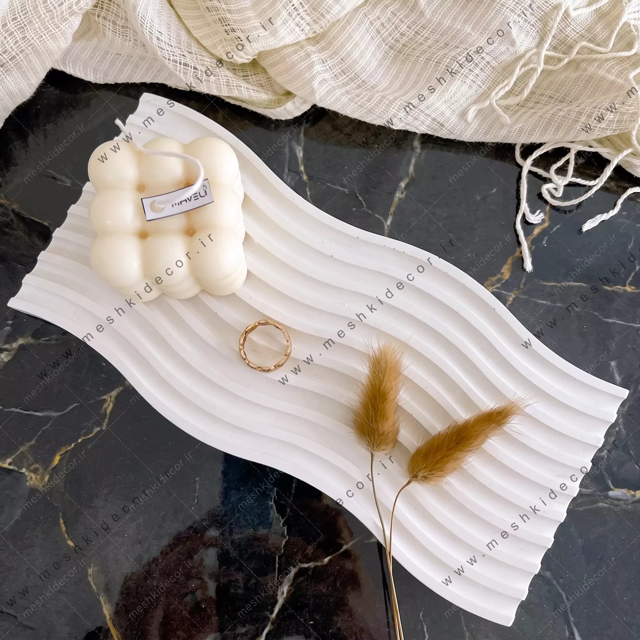سینی جواهرات پینترستی مدل موج