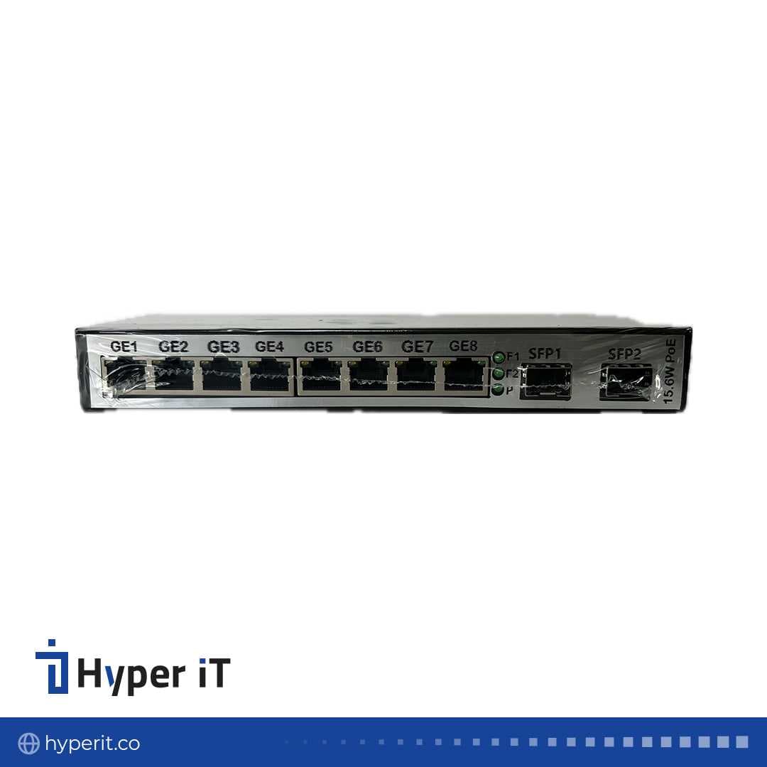 سوئیچ UNMANEGE 2 SFP 8 ETERNET POE