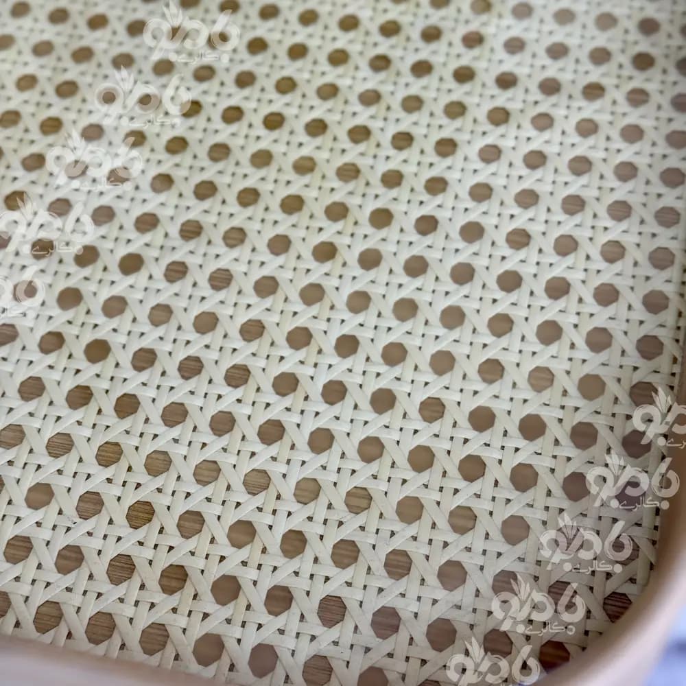 سینی بامبو کف شیشه گرد — تصویر ۳