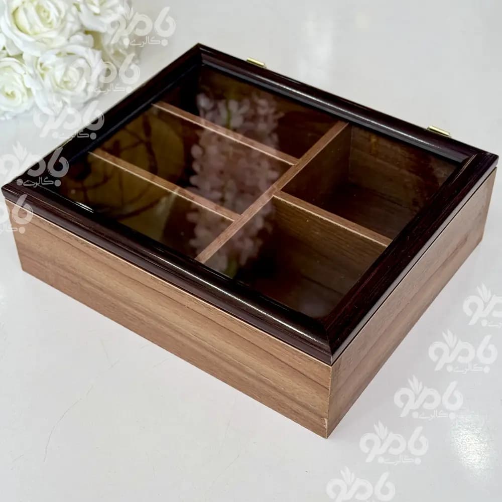 تیبگ چوبی 5خانه 25* 30 کد017
