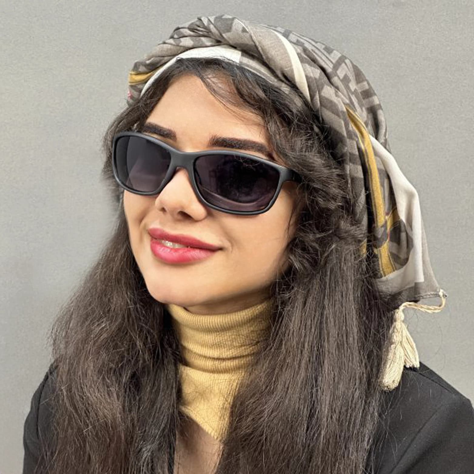 عینک آفتابی دلموند DelMond مدل 8322 مشکی — تصویر ۸