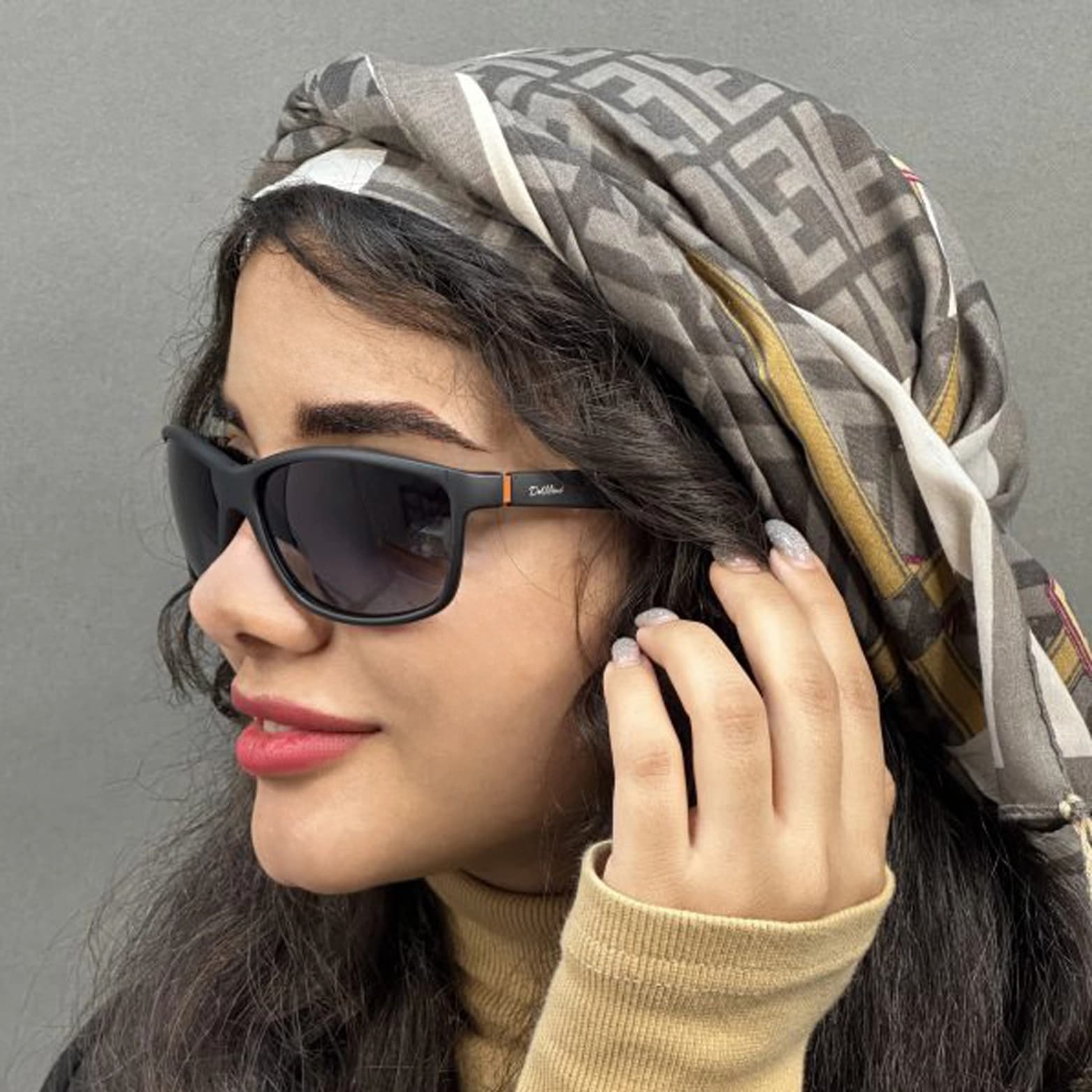 عینک آفتابی دلموند DelMond مدل 8322 مشکی — تصویر ۷