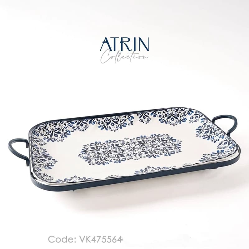 دیس مستطیل بزرگ BVK بی وی کی مدل ATRIN کد VK475564 — تصویر ۲