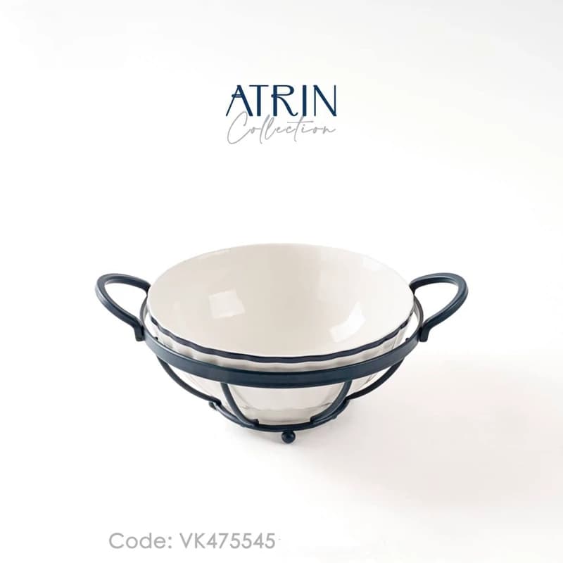 کاسه سالاد پایه دار BVK بی وی کی مدل ATRIN کد VK475545 — تصویر ۲