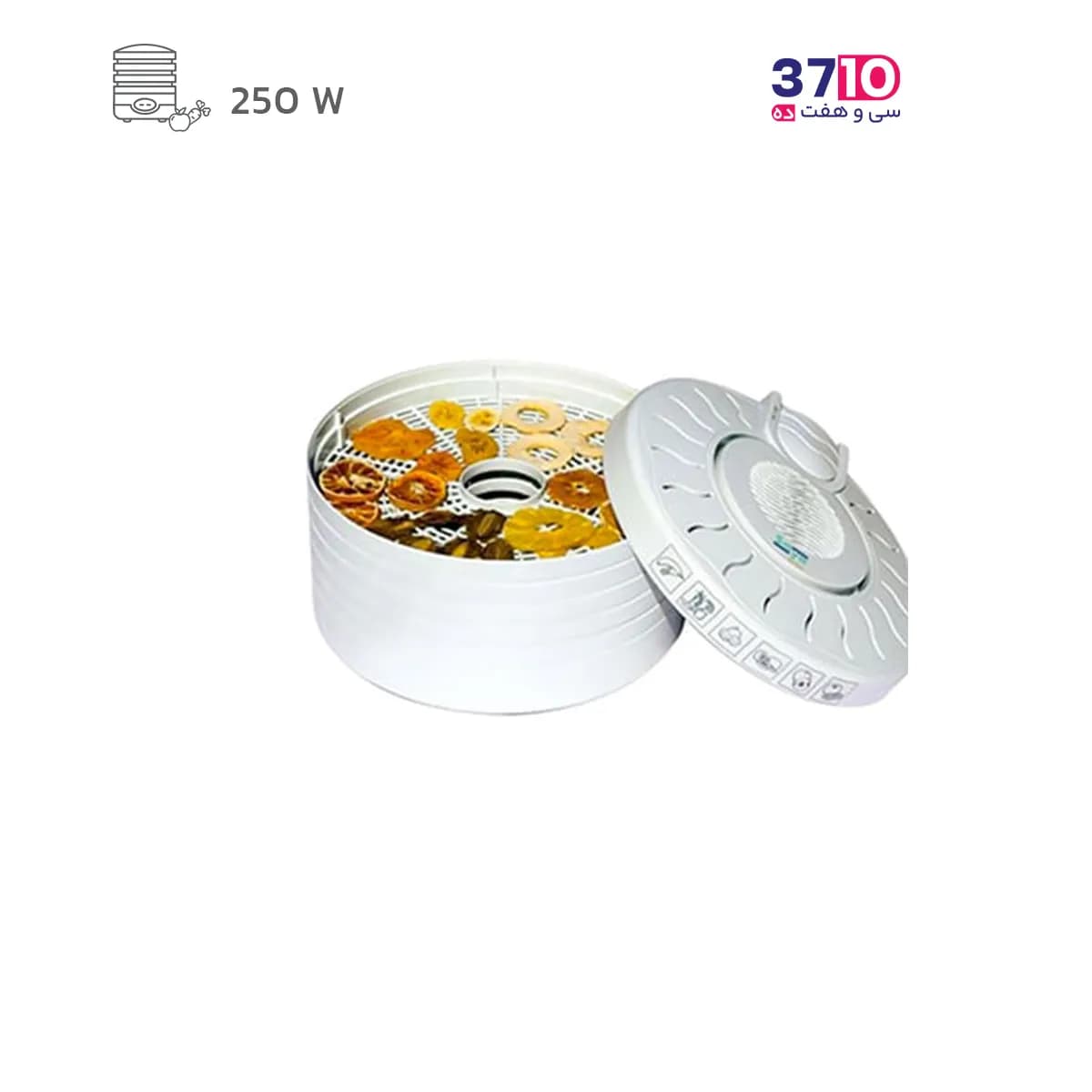 میوه خشک کن سایا مدل GP102 | پنج طبقه | گارانتی 25 ماهه — تصویر ۸
