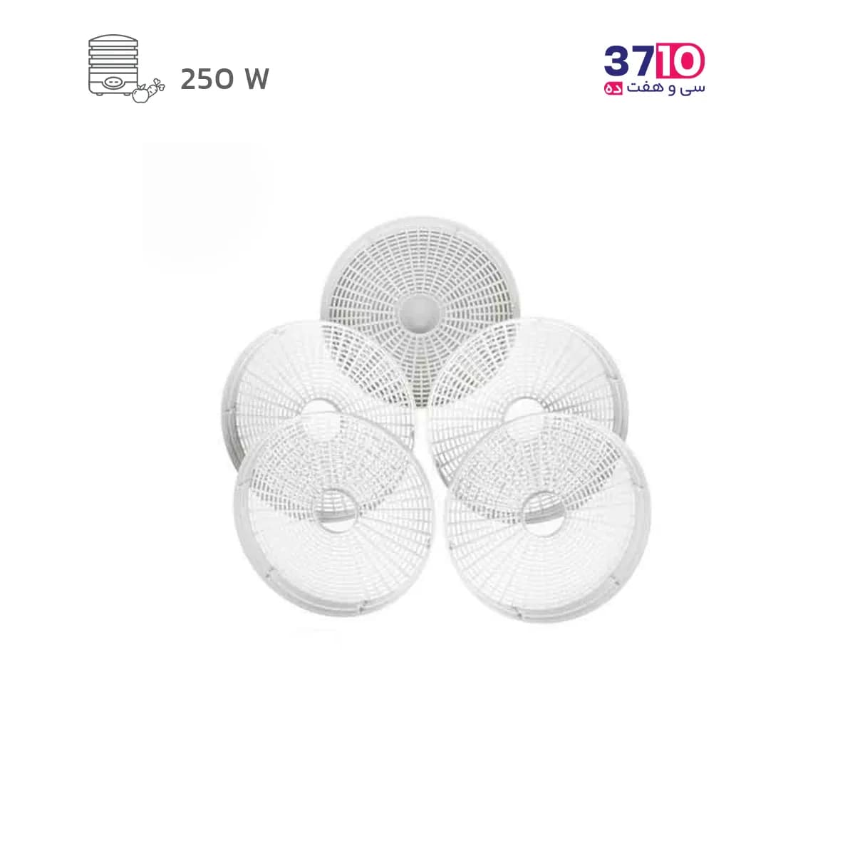 میوه خشک کن سایا مدل GP102 | پنج طبقه | گارانتی 25 ماهه — تصویر ۵