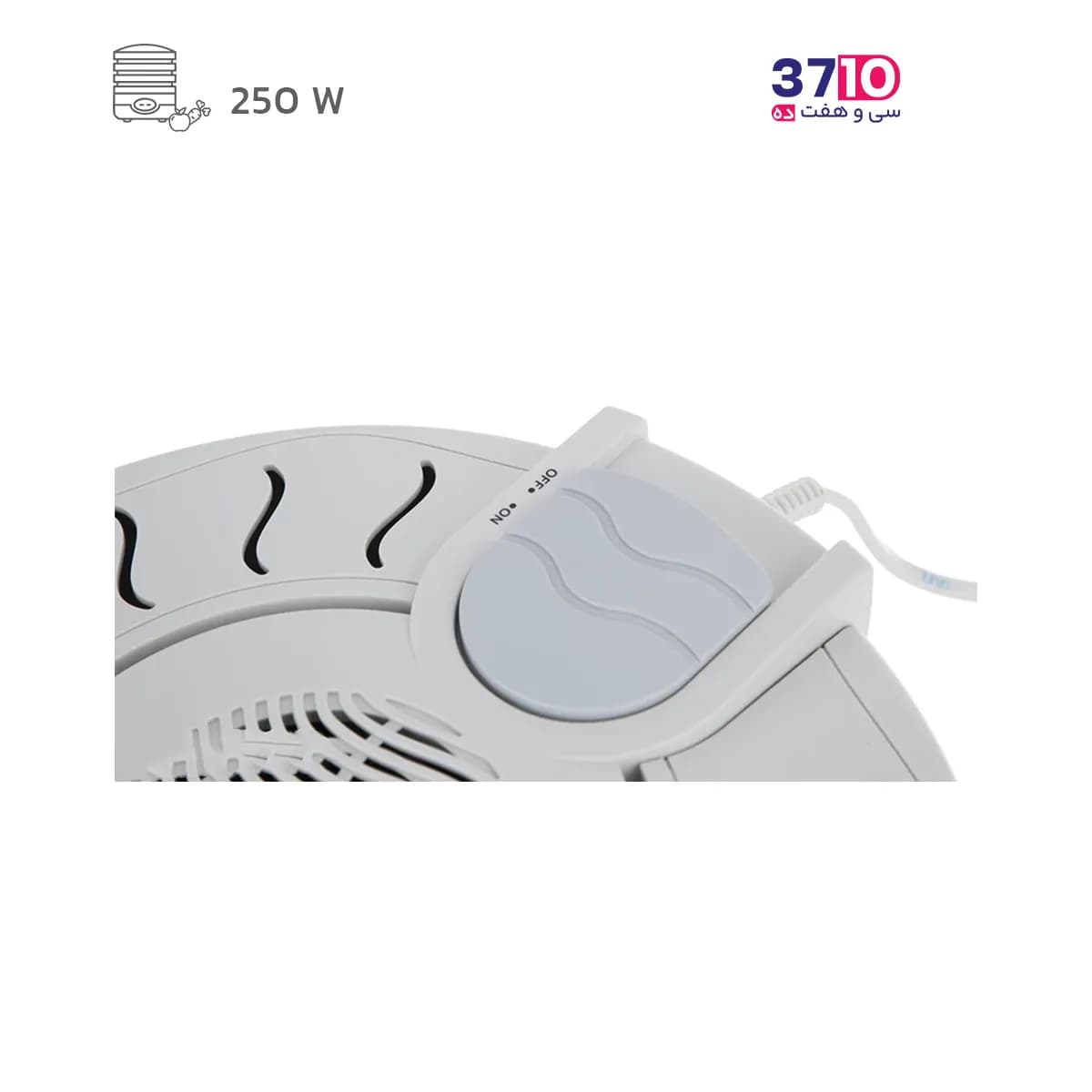 میوه خشک کن سایا مدل GP102 | پنج طبقه | گارانتی 25 ماهه — تصویر ۷