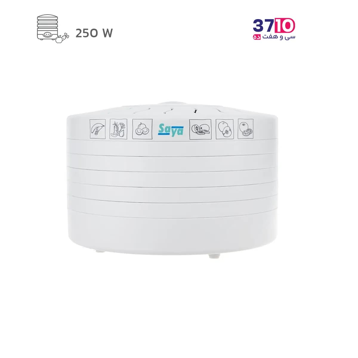 میوه خشک کن سایا مدل GP102 | پنج طبقه | گارانتی 25 ماهه — تصویر ۶