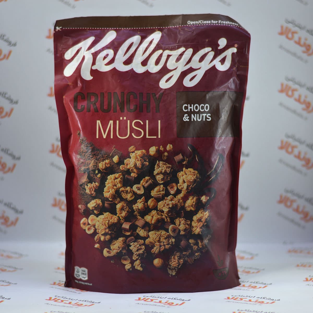 کورن فلکس کلوگس Kelloggs مدل Choco & Nuts