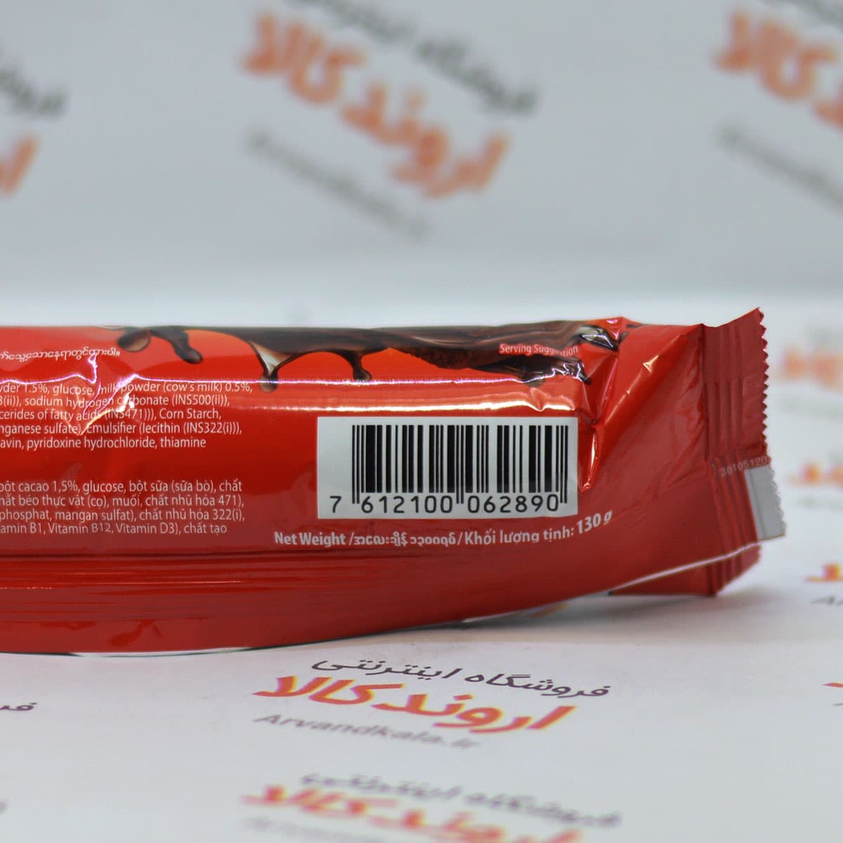 کوکی کرم دار اوالتین Ovaltine مدل Chocolate Malt — تصویر ۲