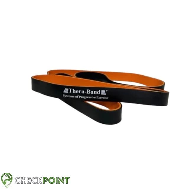 کش پاورباند Thera-band دو رنگ عرض 22mm — تصویر ۲