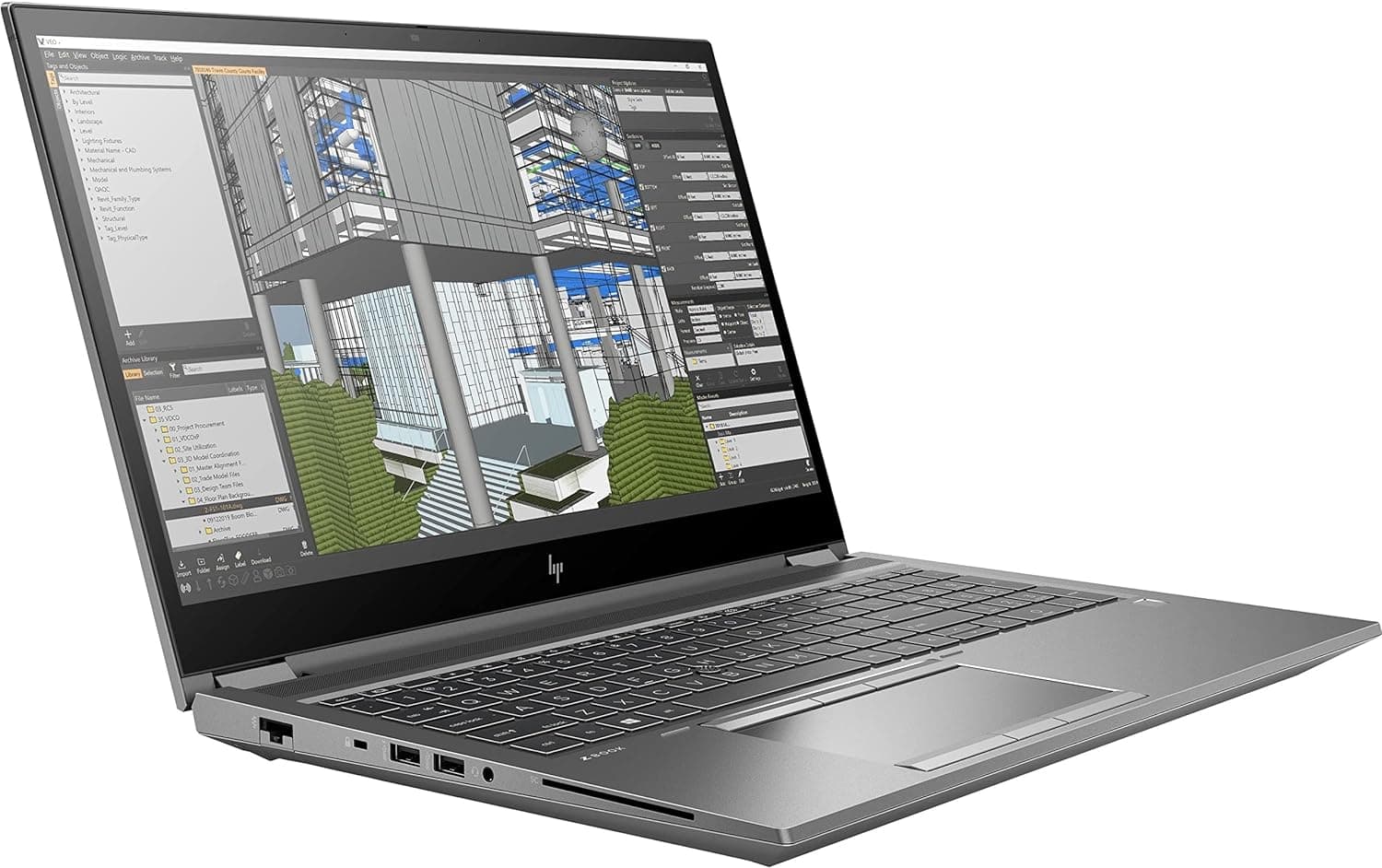 لپ تاپ اچ پی استوک Zbook Fury 15 G7 i7-10850H 32GB 512GB SSD 4GB T1000 — تصویر ۶