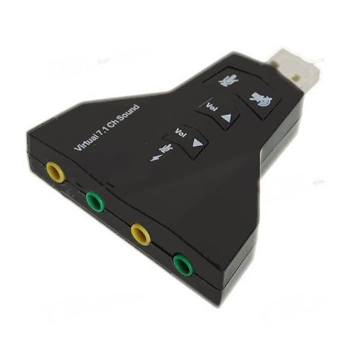 کارت صدا ولوم دار DIANA USB 7.1