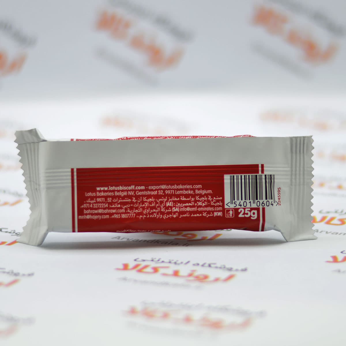 بیسکویت لوتوس Lotus مدل 25gr)Biscoff) — تصویر ۲