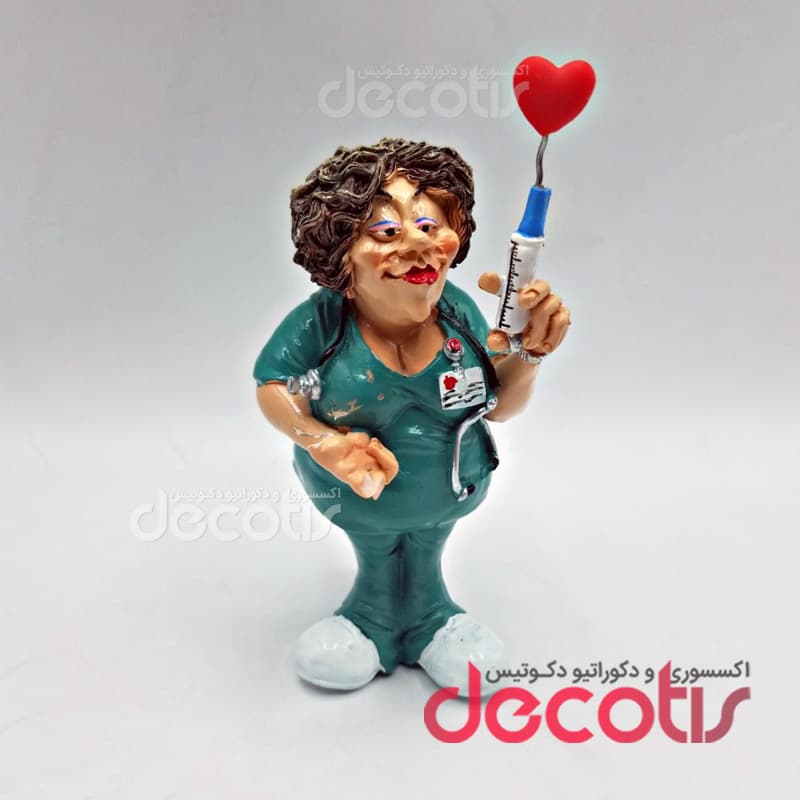 مجسمه مدل کامیک پزشک خانم