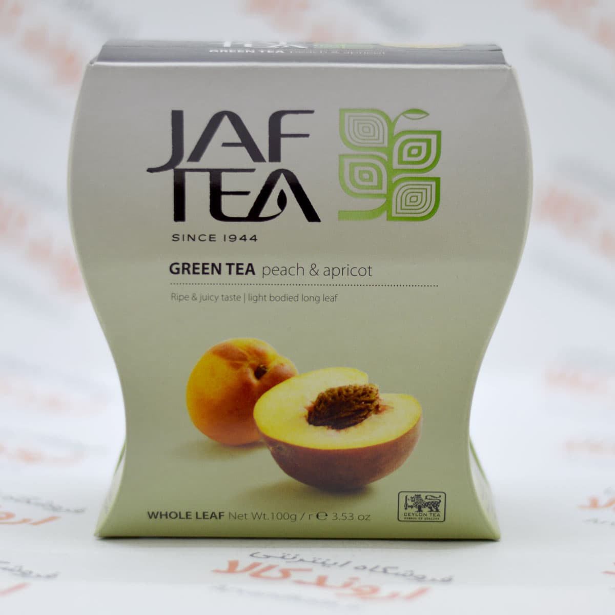 چای سبز جف تی Jaf Tea مدل Peach & Apricot