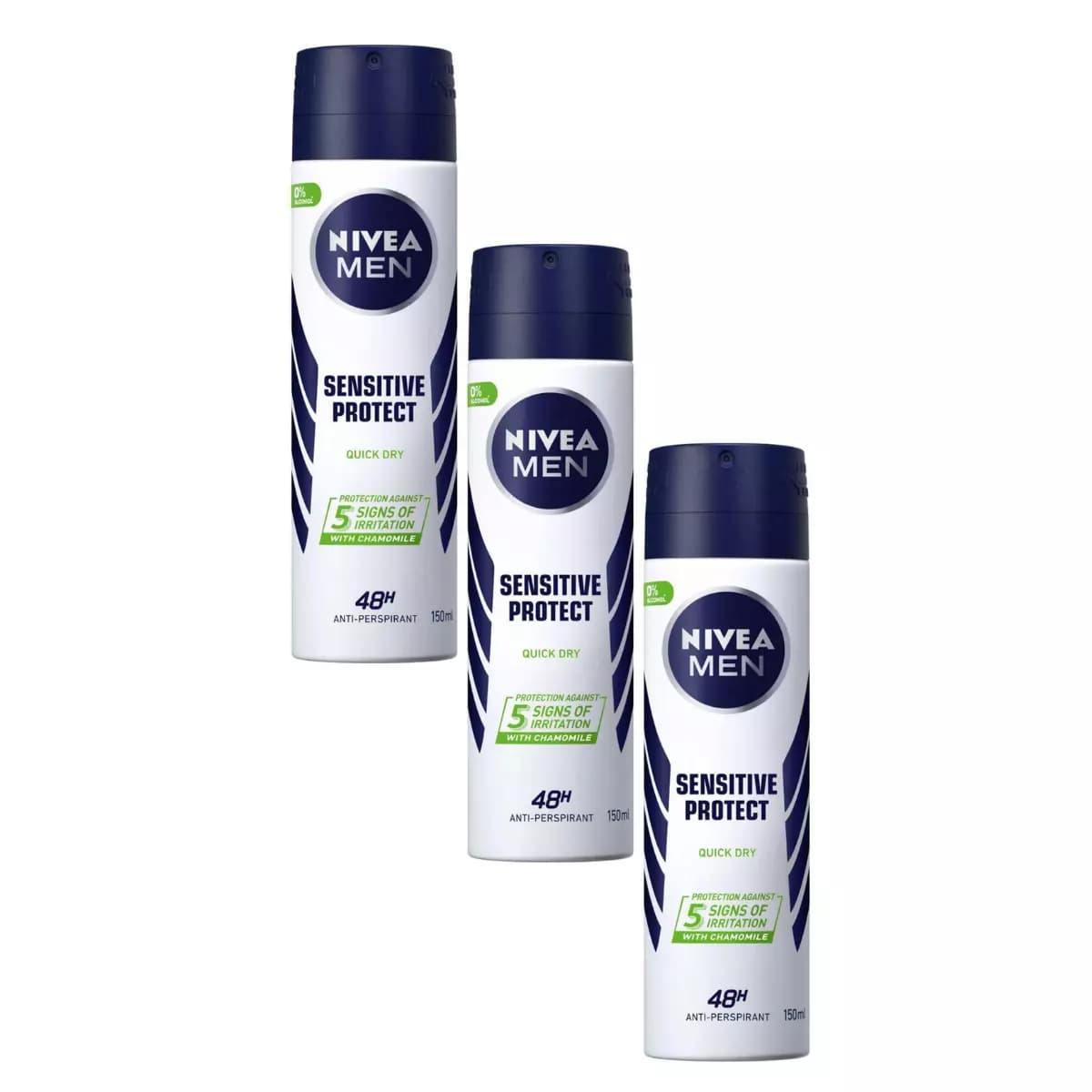 اسپری مردانه نیوآ Nivea مدل Sensitive Protect — تصویر ۷