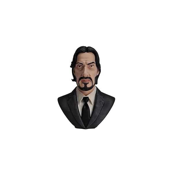 فیگور جان ویک 19 سانتی‌متری | مجسمه کلکسیونی چاپ سه‌بعدی ABS رنگ‌شده