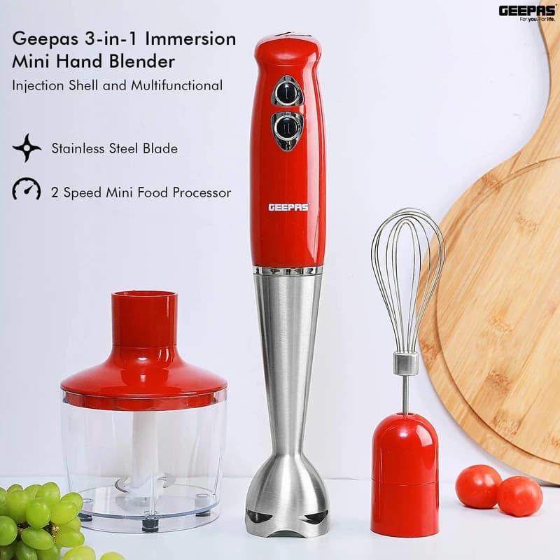 گوشت‌کوب سه کاره جیپاس مدل 6136 | Geepas Hand Blender — تصویر ۴