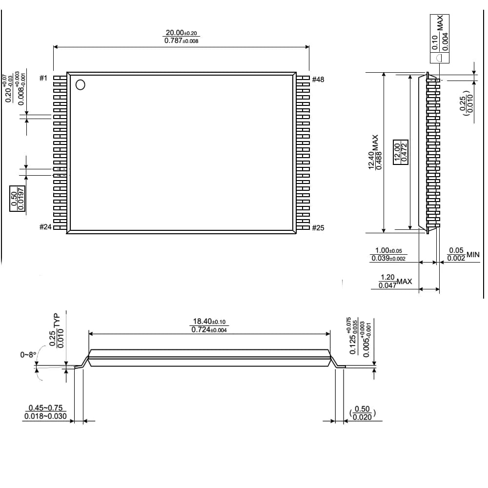 حافظه فلش K9F2G08U0B-PCB0 — تصویر ۲