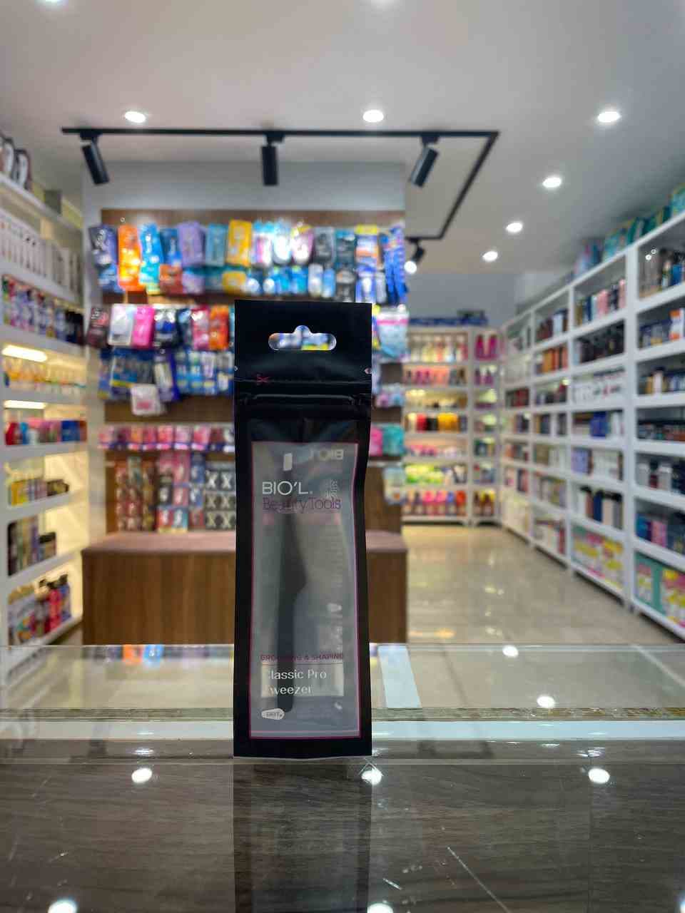 موچین انبری کلاسیک مشکی بیول