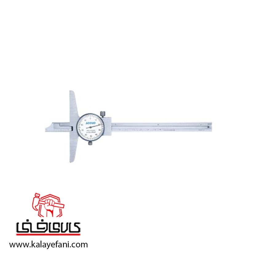 کولیس عمق سنج ساعتی آکاد 30 سانتی متر (با گارانتی شرکتی) مدل 21-012-179 — تصویر ۲
