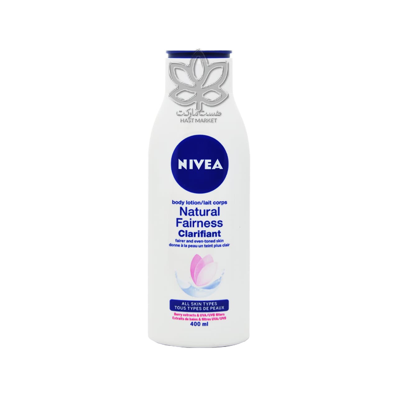لوسیون بدن روشن کننده پوست ۴۰۰ میل نیوآ – nivea