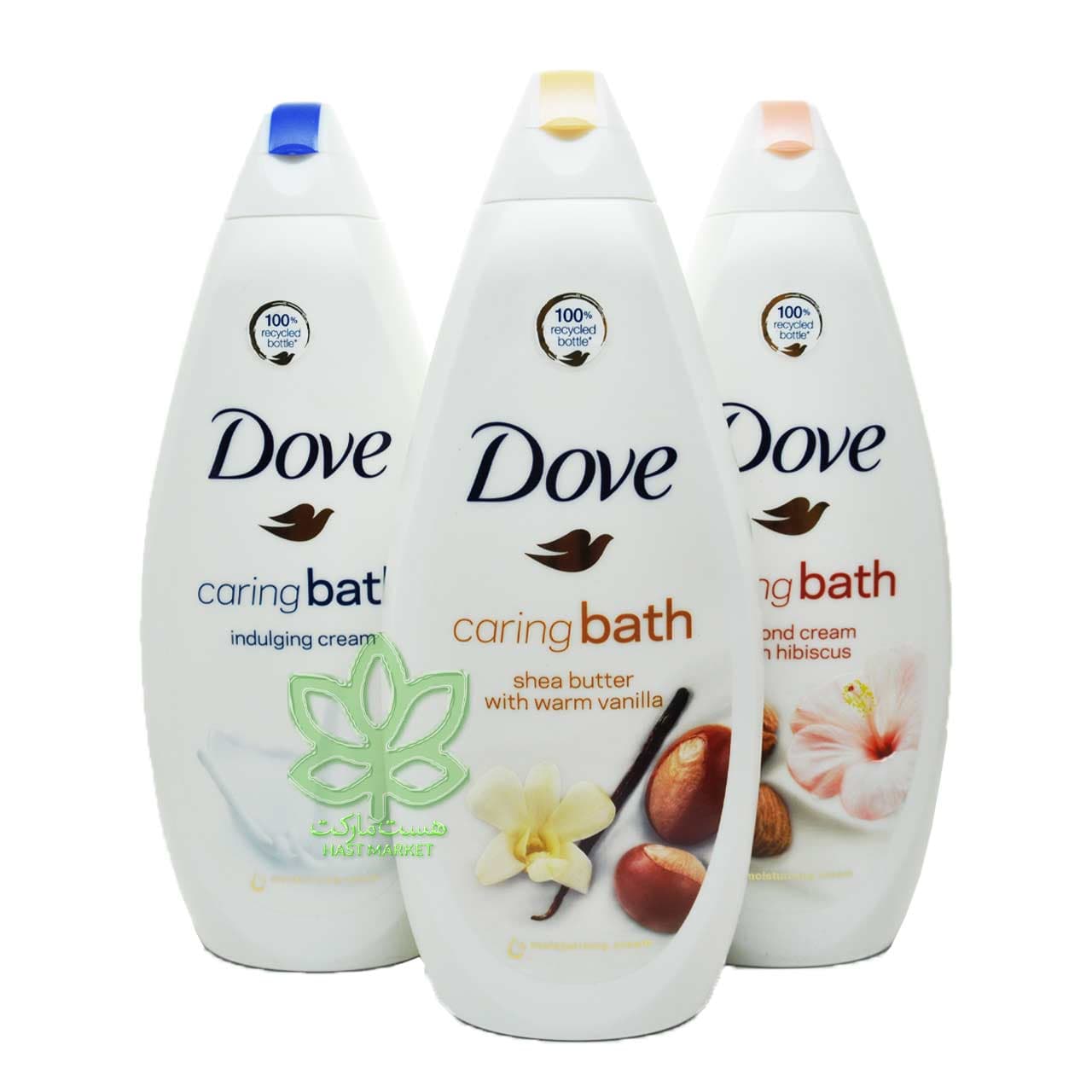 شامپو بدن داو با عصاره وانیل و شی باتر 750 میل – dove — تصویر ۲