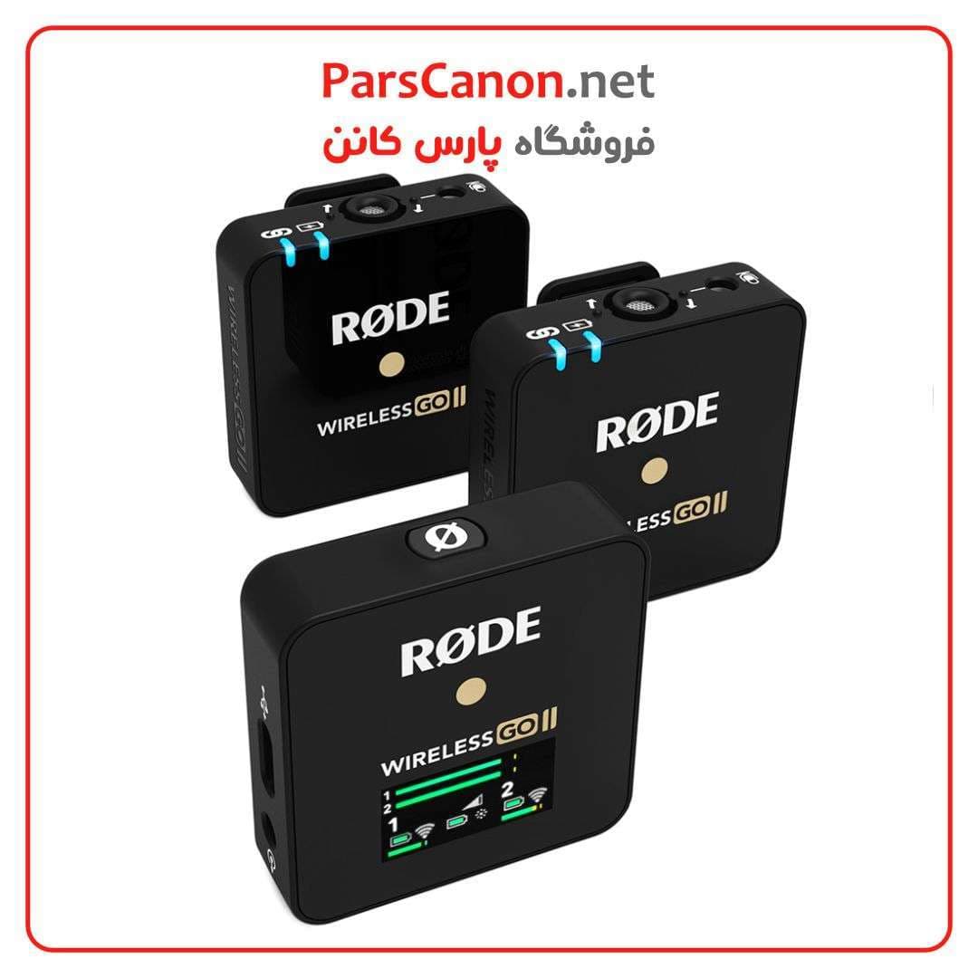 میکروفون رود وایرلس گو 2 RODE Wireless GO II Wireless Microphone(Black) — تصویر ۲