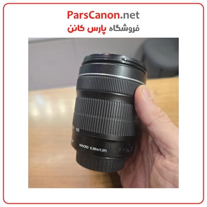 لنز کانن دست دوم مدل Canon EF-S 18-135mm f/3.5-5.6 IS STM — تصویر ۲