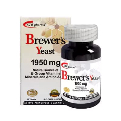 قرص مخمر آبجو اس تی پی فارما 60 عددی — تصویر ۲