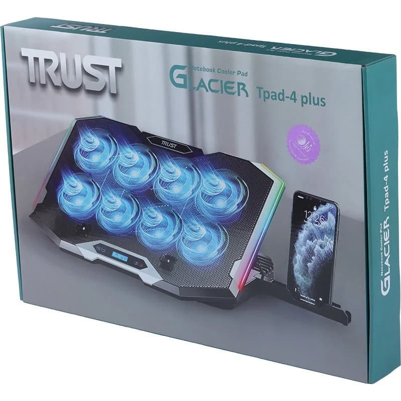 کول پد لپ تاپ تراست Glacier Tpad-4 Plus — تصویر ۸