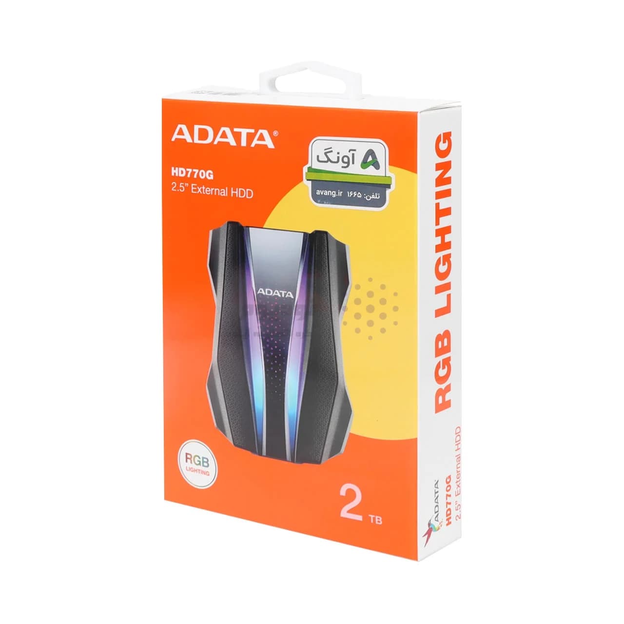 هارد اکسترنال ADATA مدل HD770G ظرفیت 2TB – مشکی (گارانتی شرکت آونگ) — تصویر ۶