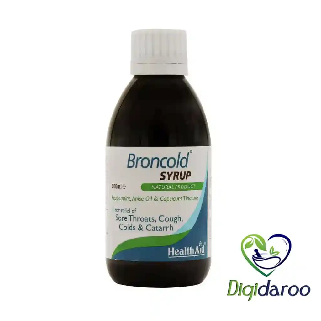 شربت برون کلد (Broncold) هلث اید 200 میلی لیتری — تصویر ۲