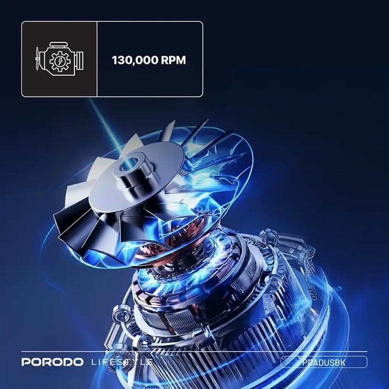 جت فن شارژی 160 وات پرودو Turboblast PDADUS — تصویر ۴