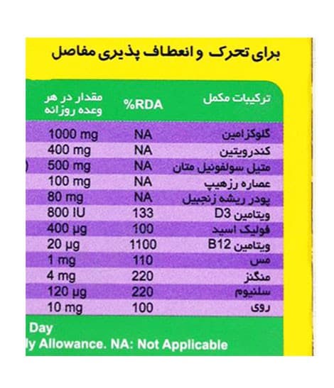 قرص موبیفلکس سوپرابیون 30 عددی — تصویر ۴