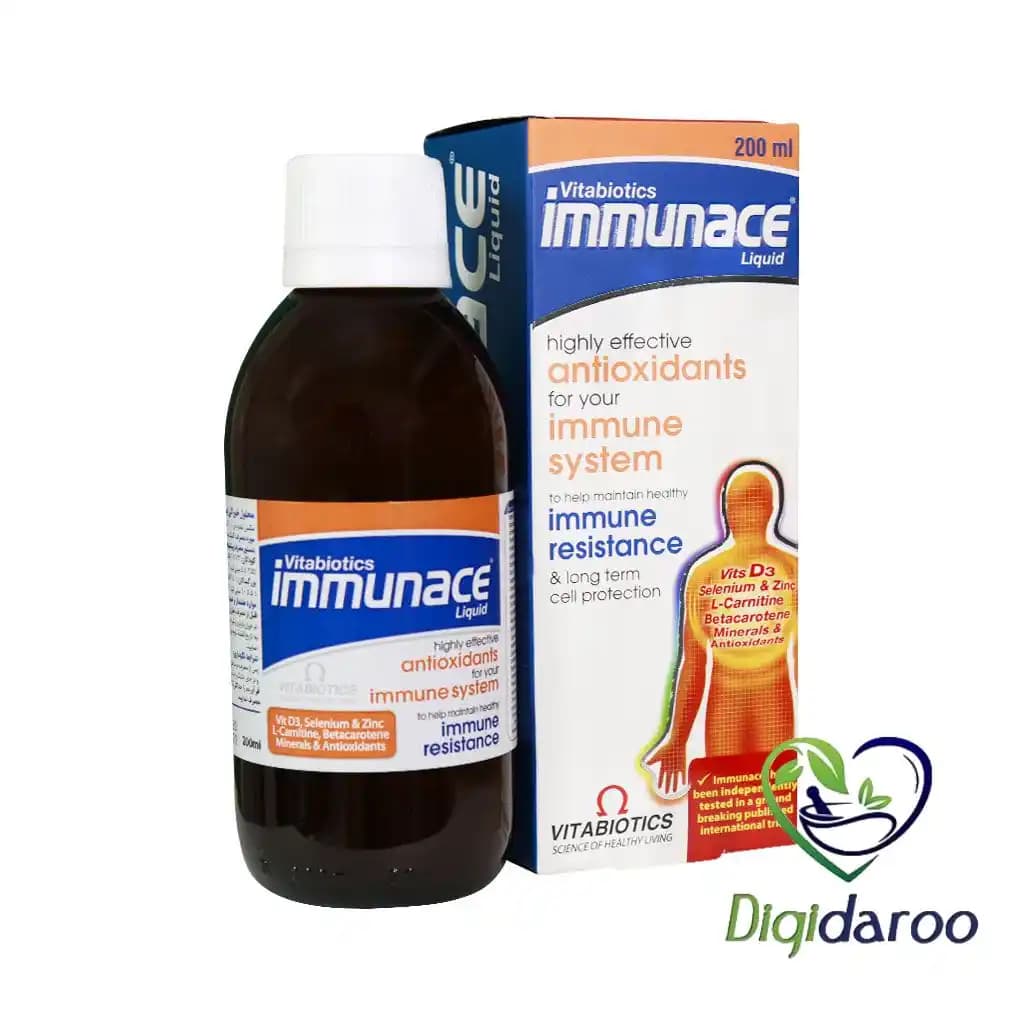 شربت ایمیونس (Immunace) ویتابیوتیکس 200 میلی لیتری